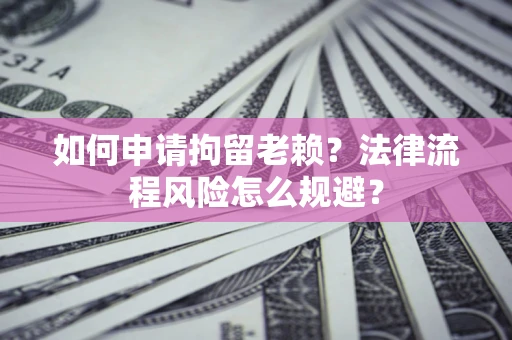 武汉如何申请拘留老赖？法律流程风险怎么规避？