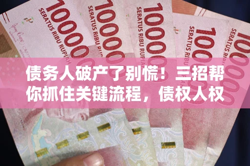 武汉债务人破产了别慌！三招帮你抓住关键流程，债权人权益不再缩水