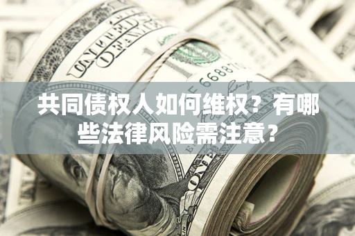 武汉共同债权人如何维权？有哪些法律风险需注意？