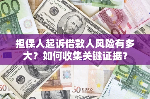 武汉担保人起诉借款人风险有多大？如何收集关键证据？