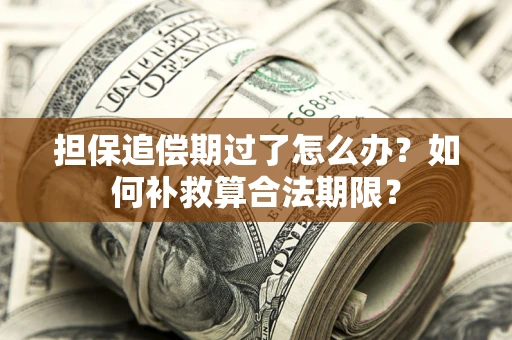 武汉担保追偿期过了怎么办？如何补救算合法期限？