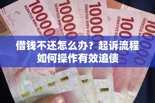 武汉借钱不还怎么办？起诉流程如何操作有效追债