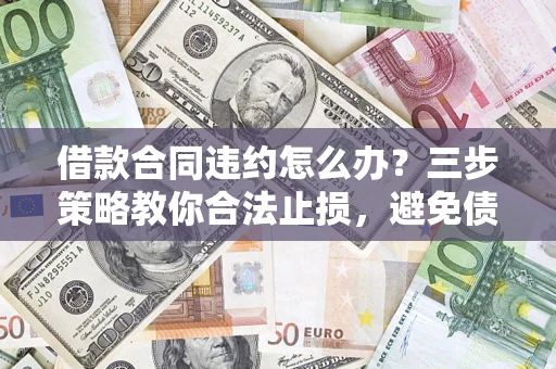 武汉借款合同违约怎么办？三步策略教你合法止损，避免债务危机升级