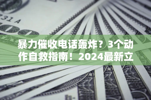 武汉暴力催收电话轰炸？3个动作自救指南！2024最新立案标准全解析